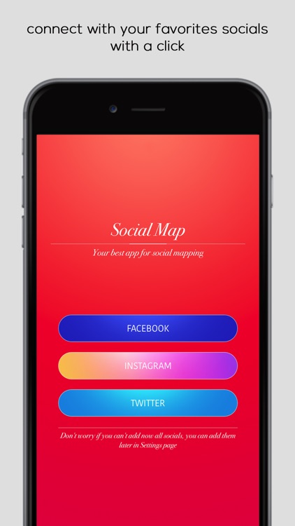 Social Map - Track your friends