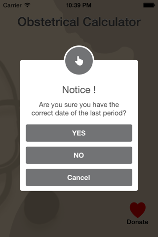 Obstetrical Calculator screenshot 3