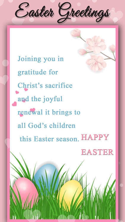 Happy Easter greeting card maker app,easter frames