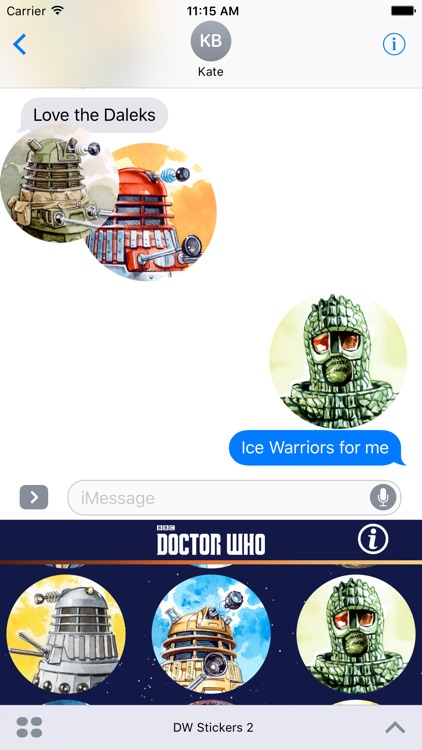 Doctor Who Stickers Pack 2 screenshot-3