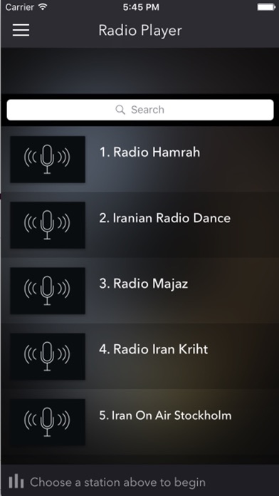 How to cancel & delete Iran Radios - Top Stations Music Player FM Iranian from iphone & ipad 1