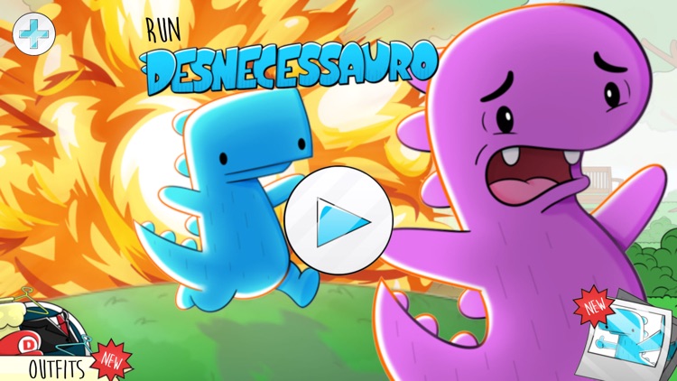 Desnecessauro: Another Dinosaur Run Game