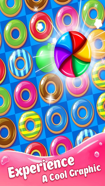 Donut Blast Legend - Yummy Delicious Match 3 Game