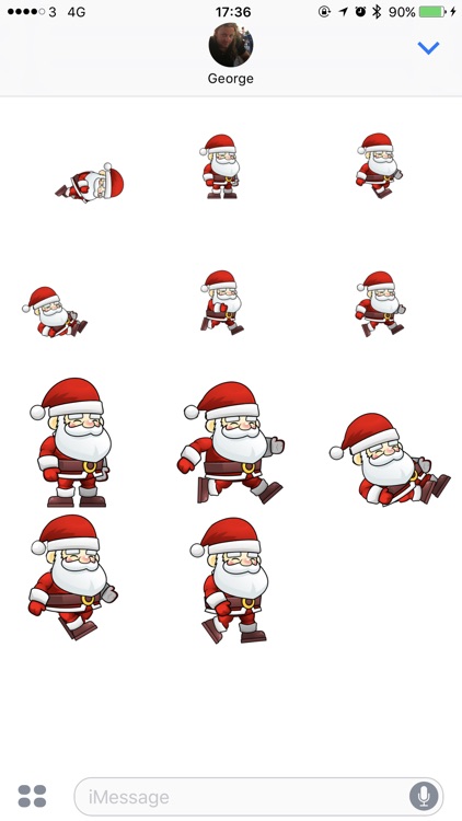 Santa Sticker Pack