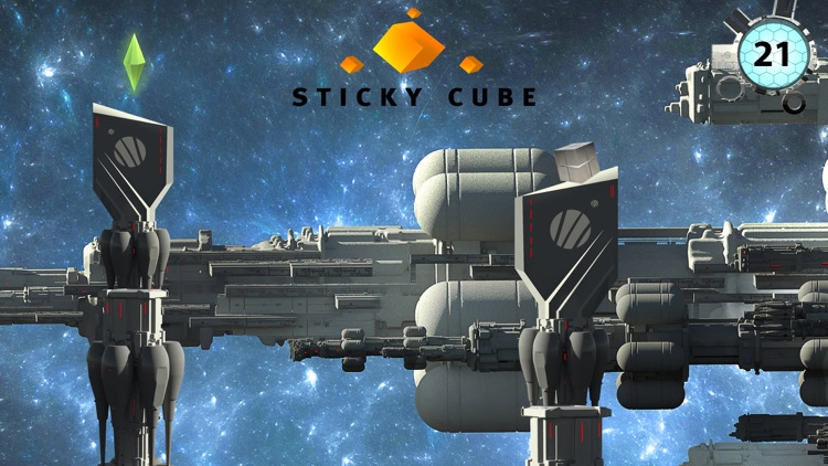 Sticky Cube - Cube jump