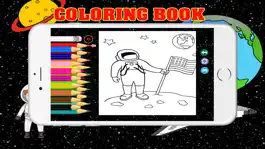 Game screenshot Космическая раскраска для детей hack