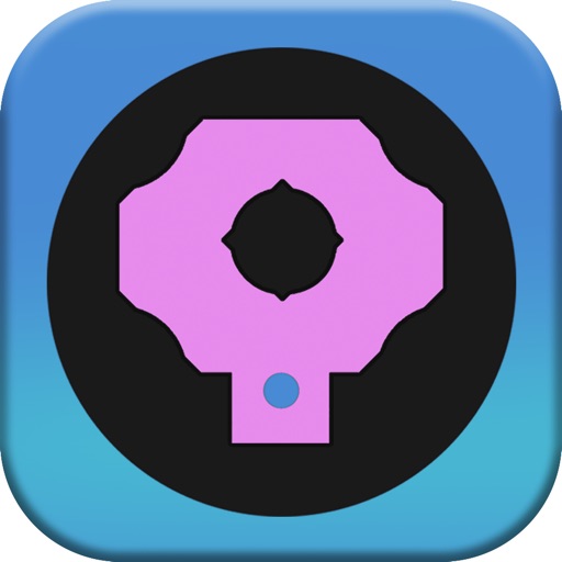 Circle Dragger - Beware Black Dots And Obstacles