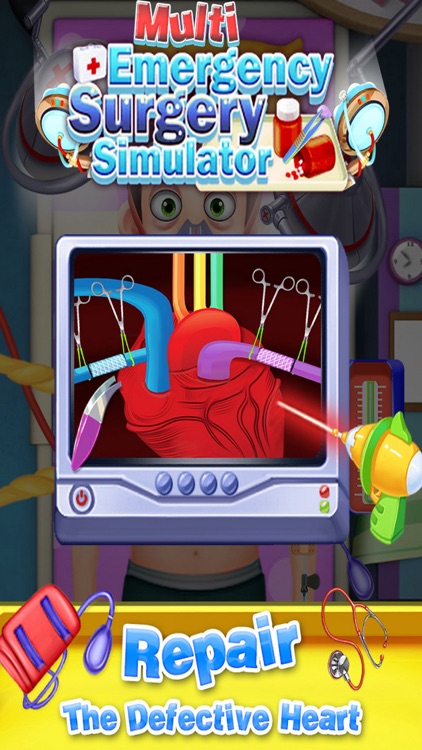 Multi Emergency Surgery Simulator - Doctor Game