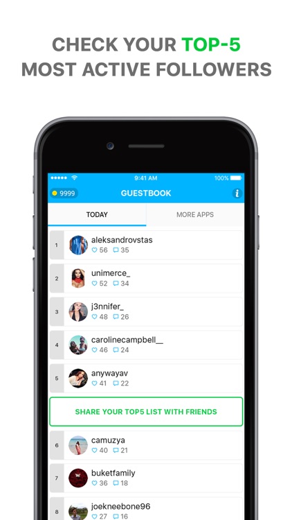 Guestbook - Who Cares About Me Most On Instagram