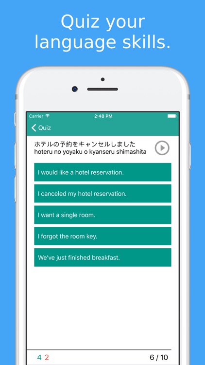 Simply Learn Japanese Kanji & Hiragana Phrasebook screenshot-3