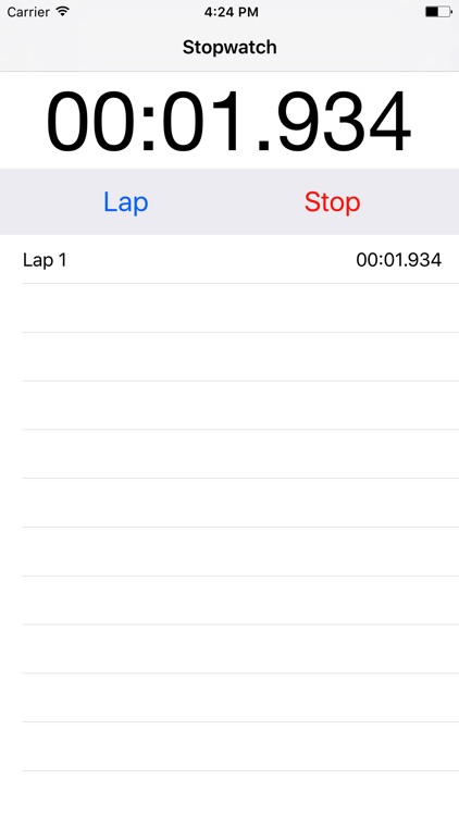 Stopwatch - Simple To Use Stopwatch To Track Time