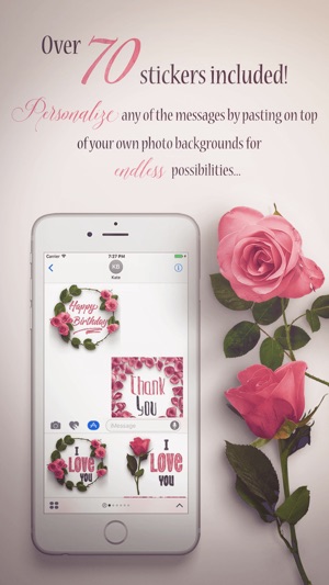 Flower Greetings Pink Roses(圖3)-速報App