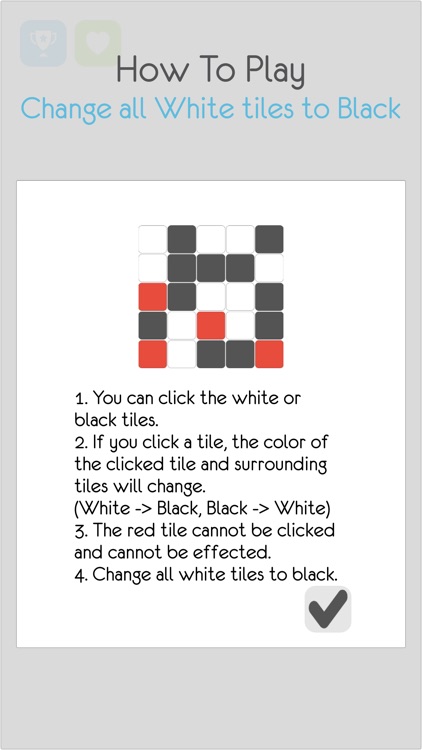 White To Black Tiles