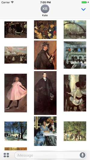 William James Glackens Artworks Stickers