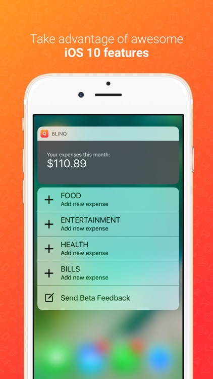 Blinq: Simple Expense Tracker Spendings Analytics screenshot-4