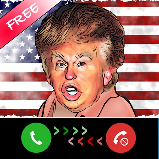 Fake Call From Donald Trump - Prank Your Friends iOS App