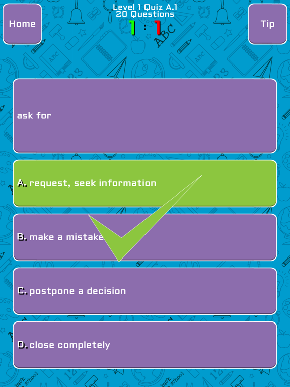 Screenshot #6 pour Academic Word Quiz