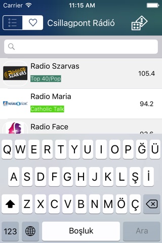 Hazai Rádiók - Magyar Rádiók - Hungary Radio screenshot 2