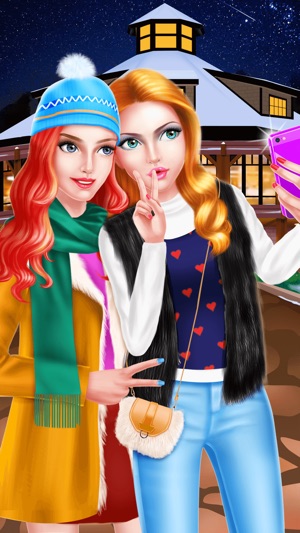 Winter Holiday: BFF Dress Up & Makeup Beauty Salon(圖5)-速報App