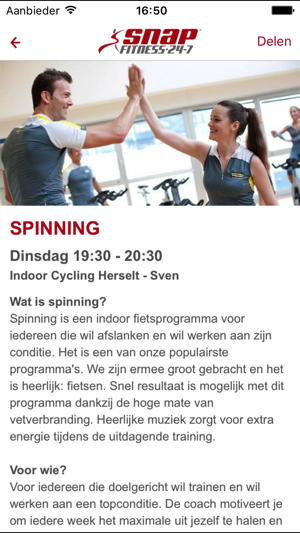 Snap Fitness België(圖3)-速報App