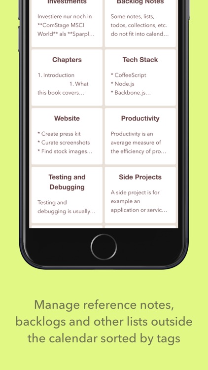 NotePlan: Markdown Calendar, Notes and Todo-Lists screenshot-3