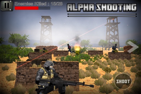 Alpha Sniper Shooting Strike screenshot 3