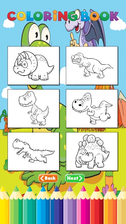 Dinosaur Farm Coloring Book - Activities for Kid