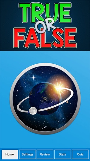 True False : Astronomy Quiz