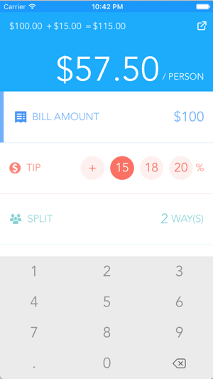 Just the Tip - Calculator(圖1)-速報App