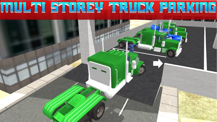 Multi Storey Truck Parking & Driving 3d Simulator