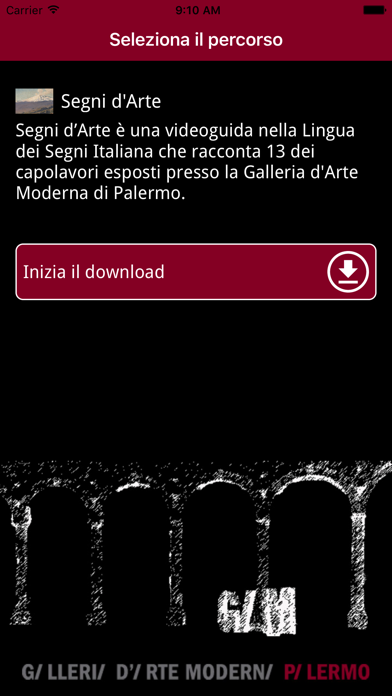 How to cancel & delete Segni d’Arte Videoguida in LIS from iphone & ipad 1