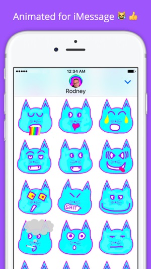 Emoji Kitty - Animated Cat Emojis Stickers(圖4)-速報App