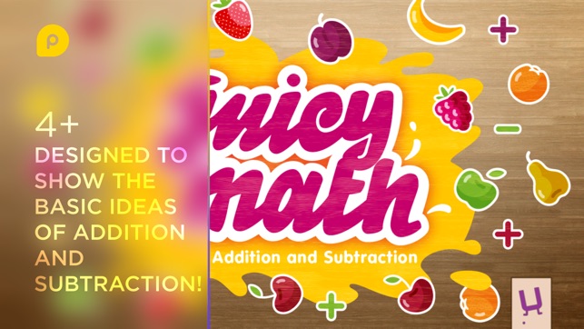 Juicy Math: addition and subtraction