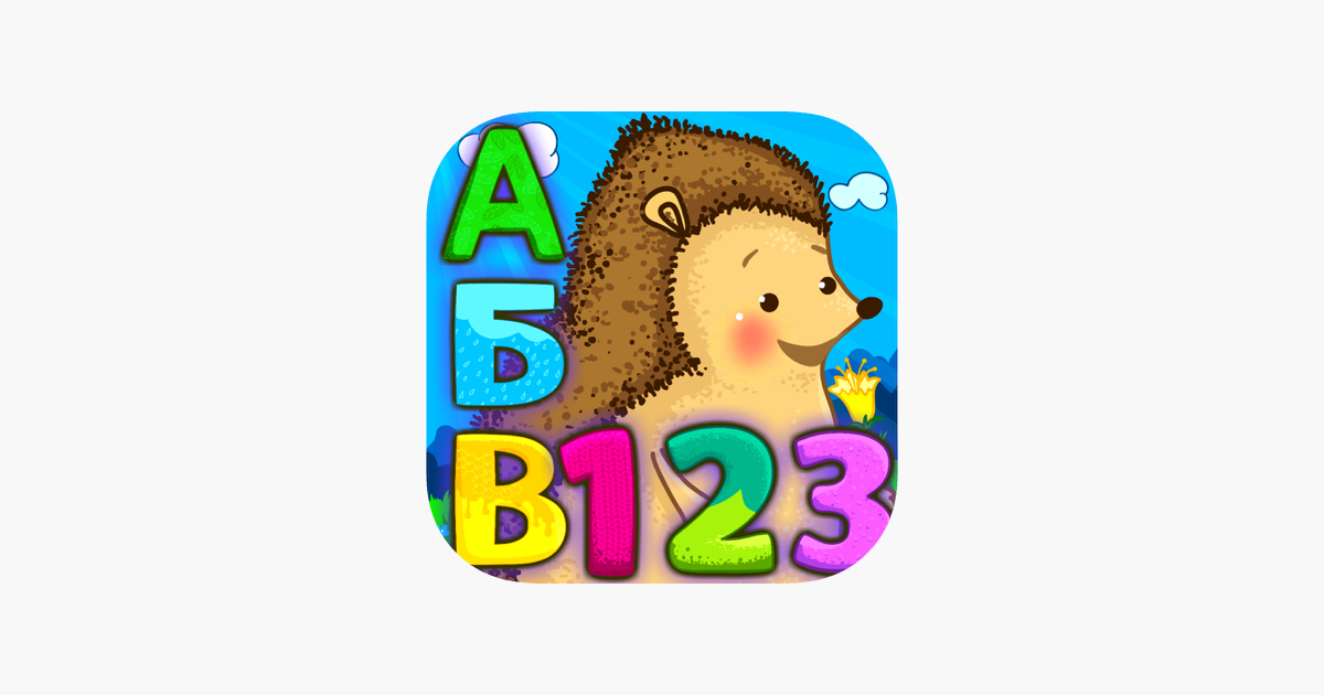 ‎Азбука со зверятами! Играем и учим буквы и цифры on the App Store