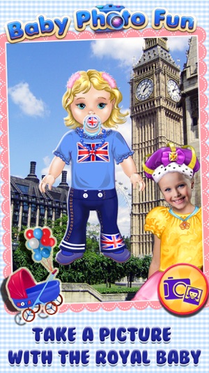 Royal Baby Photo Fun - Dress Up & Card Maker(圖1)-速報App