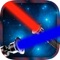 Simulator of lightsabers with sound effects