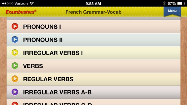 CLEP French Prep Flashcards Exambusters