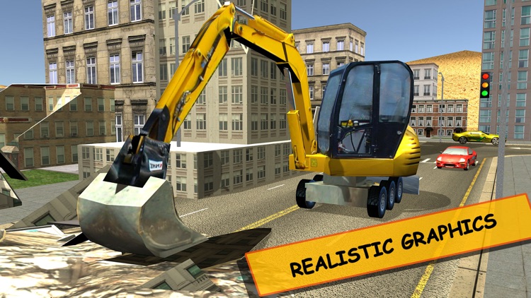 Dead city excavation truck –Construction simulator