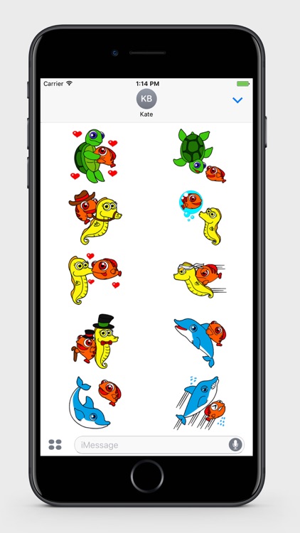 Marine Life Stickers screenshot-3