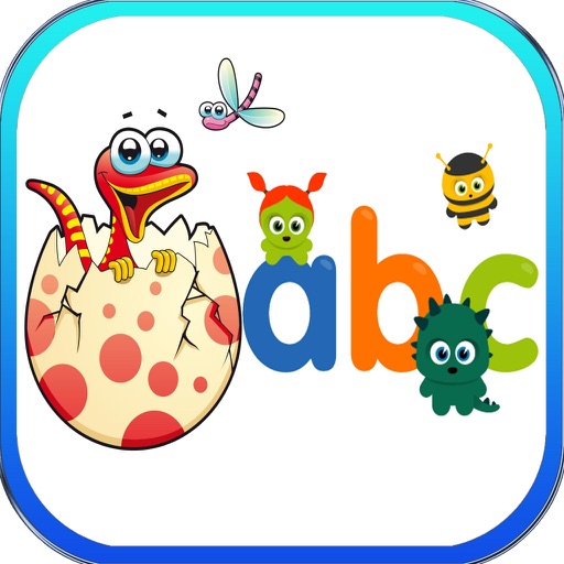 Dinosaurs Kids Alphabet ABC Funny Writing Reading iOS App