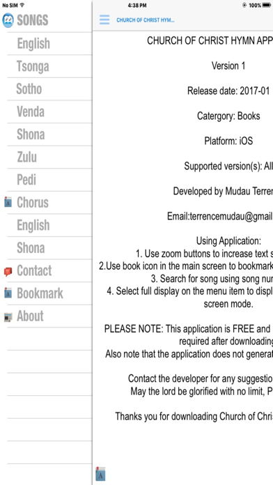 How to cancel & delete Church of Christ Hymns from iphone & ipad 1