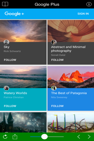 Thumb Web Browser - náhled