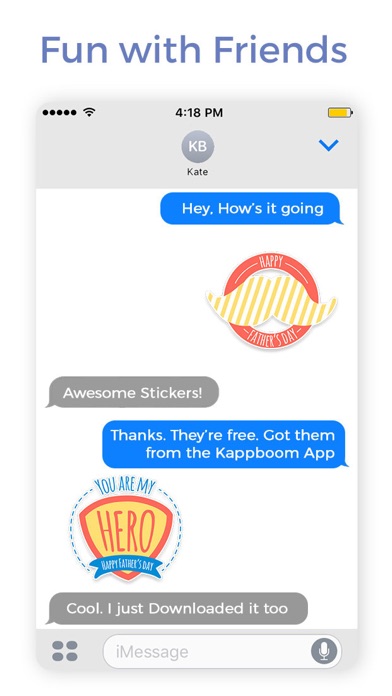 Happy Father's Day Stickersのおすすめ画像2