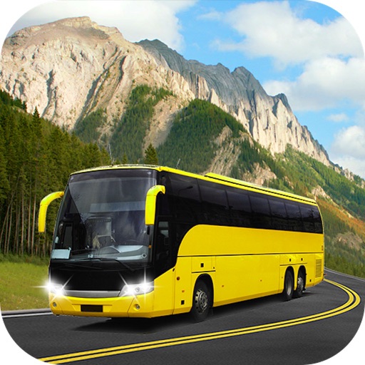 Mountain Highway Bus Drive Simulator 2017 icon