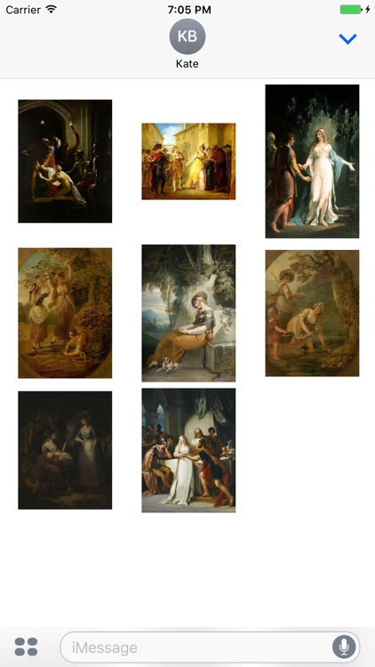 William Hamilton Artworks Stickers