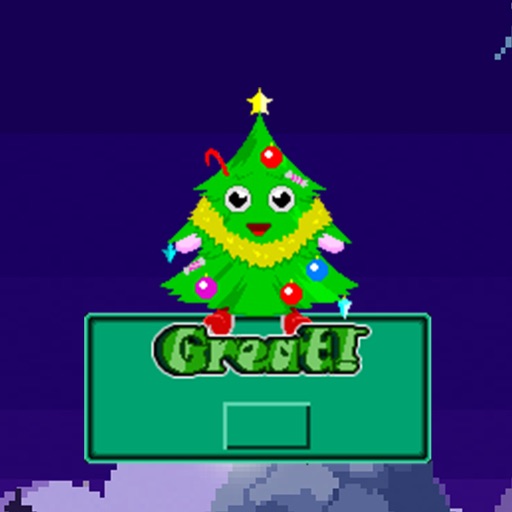 Run of Christmas trees-day Christmas trees icon