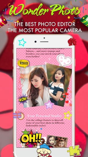 Insta Love collage - Wonder Photo - Camera sticker(圖2)-速報App