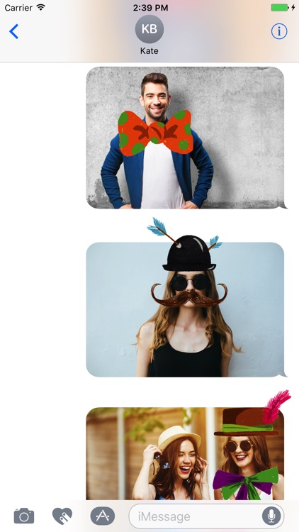 Animated Photo Booth Stickers