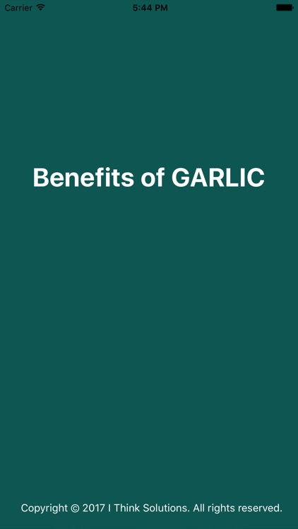 Benefits of Garlic