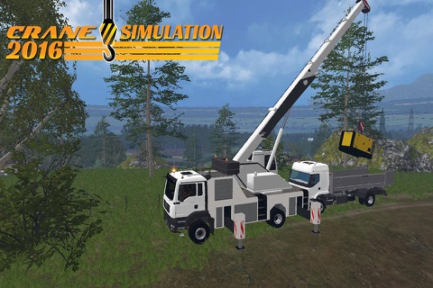 Crane Simulation 2016 : 3D Town Construction Game screenshot 4